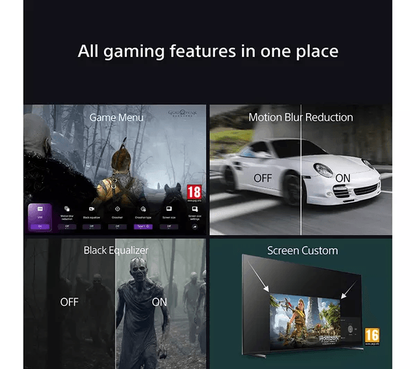 SONY BRAVIA 7 85 inch QLED XR Mini LED 4K HDR Smart TV - K85XR70PU