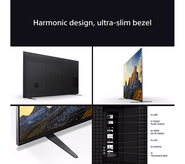 SONY BRAVIA 7 85 inch QLED XR Mini LED 4K HDR Smart TV - K85XR70PU