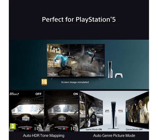 SONY BRAVIA 9 85 inch QLED XR Mini LED 4K HDR Smart TV - K85XR90PU