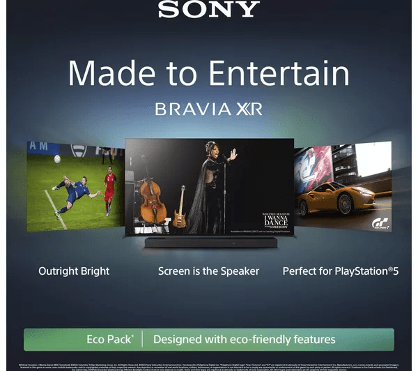 SONY BRAVIA XR X90L 75 inch Full Array LED 4K HDR Google TV - XR75X90LU