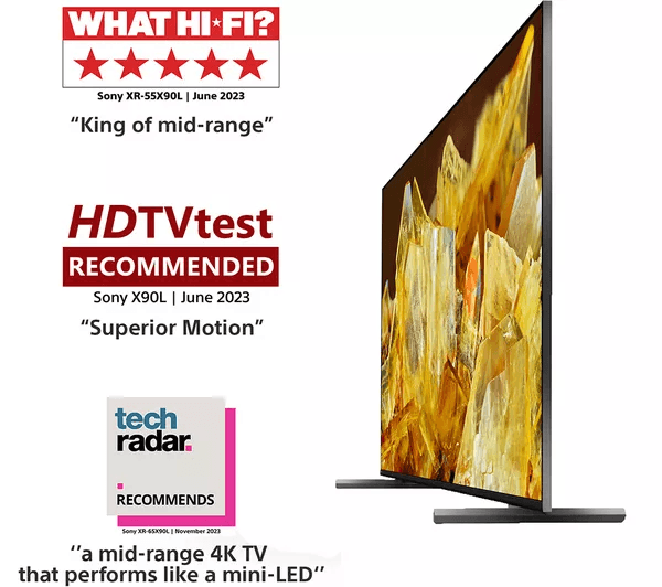 SONY BRAVIA XR X90L 75 inch Full Array LED 4K HDR Google TV - XR75X90LU