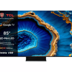TCL 85C805K 85 Smart 4K Ultra HD HDR Mini LED QLED TV with Google Assistant & Alexa