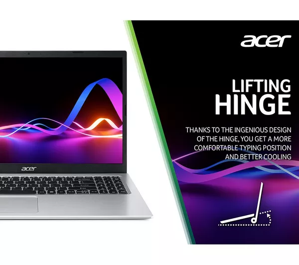 ACER Aspire 3 15.6 Laptop - Intel® Core™ i7 512 GB SSD Silver