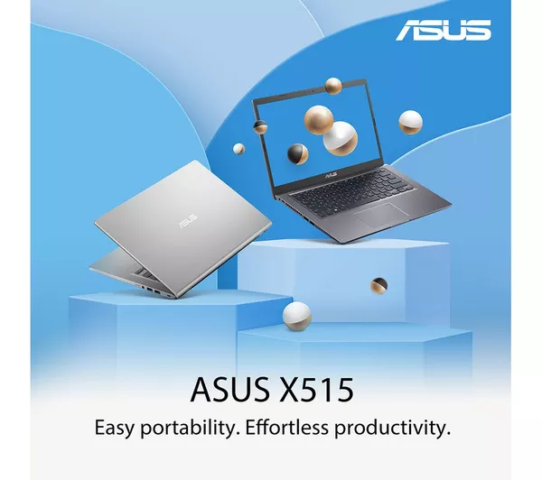 ASUS X515MA-EJ869W 15.6 Laptop - Intel® Celeron® 1 TB HDD & 128 GB SSD Silver