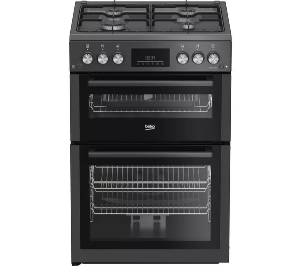 BEKO FDG6271CA 60 cm Gas Cooker - Anthracite
