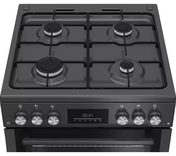BEKO FDG6271CA 60 cm Gas Cooker - Anthracite
