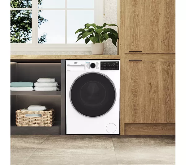 BEKO Pro B3D512844UW WiFi-enabled 12 kg Washer Dryer - White