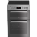 BEKO XDC663SM 60 cm Electric Ceramic Cooker - Silver