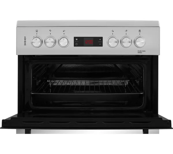 BEKO XDC663SM 60 cm Electric Ceramic Cooker - Silver