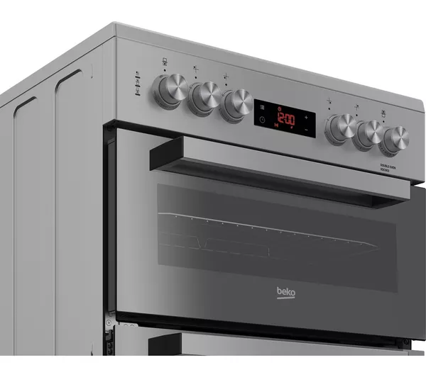 BEKO XDC663SM 60 cm Electric Ceramic Cooker - Silver