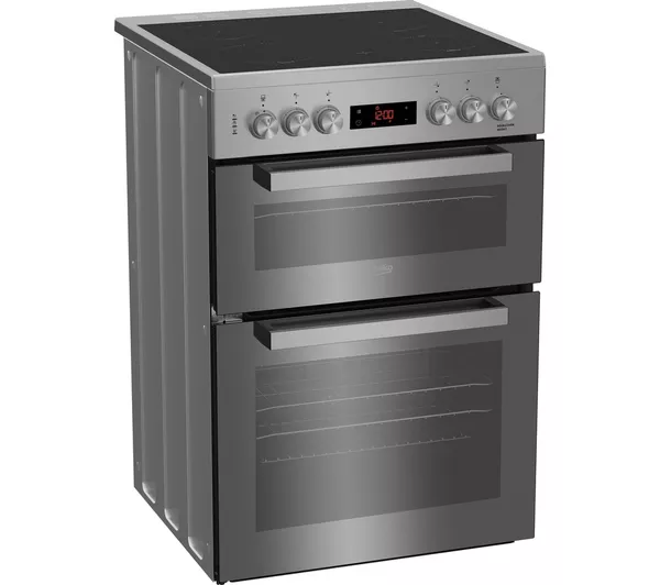 BEKO XDC663SM 60 cm Electric Ceramic Cooker - Silver