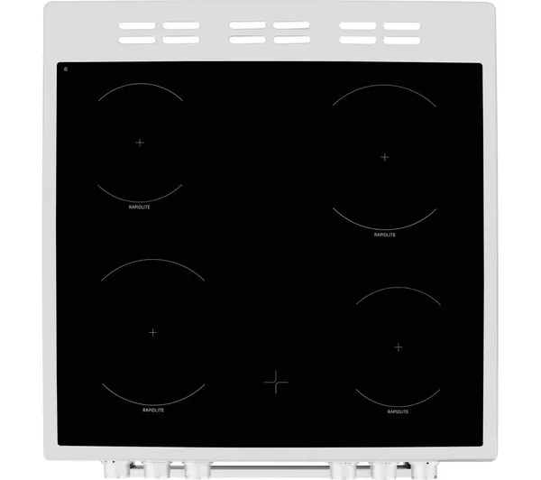 BEKO XDC663SM 60 cm Electric Ceramic Cooker - Silver