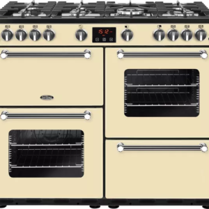 BELLING Kensington X100G Gas Range Cooker - Cream