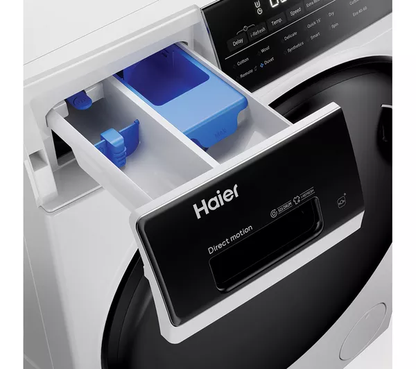 HAIER I Pro Series 5 HWD90B14959NUUK WiFi-enabled 9 kg Washer Dryer - White