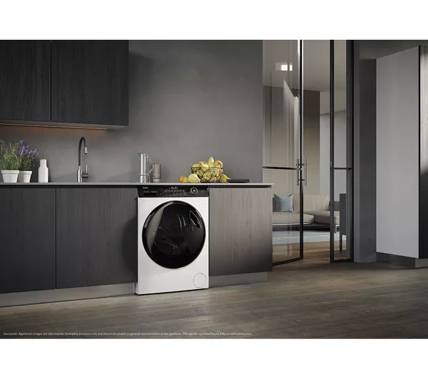 HAIER I Pro Series 5 HWD90B14959NUUK WiFi-enabled 9 kg Washer Dryer - White