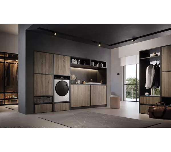 HAIER I Pro Series 5 HWD90B14959NUUK WiFi-enabled 9 kg Washer Dryer - White
