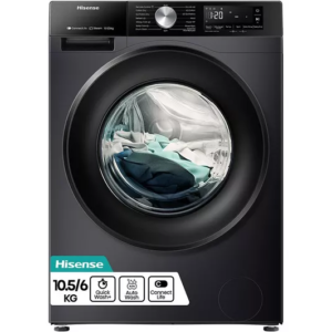 HISENSE 3S Series WD3S1043BB3 WiFi-enabled 10 kg Washer Dryer - Black