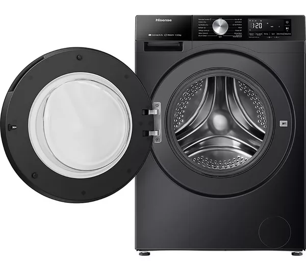HISENSE 3S Series WD3S1043BB3 WiFi-enabled 10 kg Washer Dryer - Black
