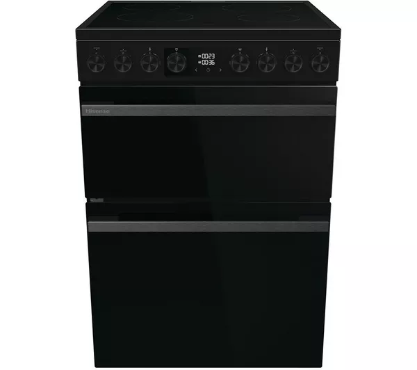 HISENSE Hi6 Max 80 50L HDCEC6C20B 60cm Electric Ceramic Cooker - Jet Black
