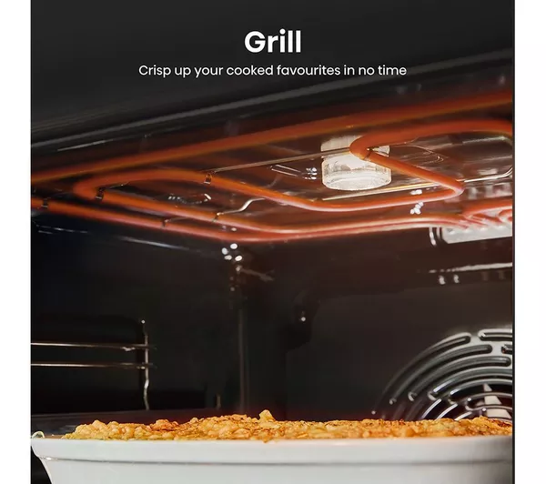 HISENSE Hi6 Max 80 50L HDCEC6C20B 60cm Electric Ceramic Cooker - Jet Black