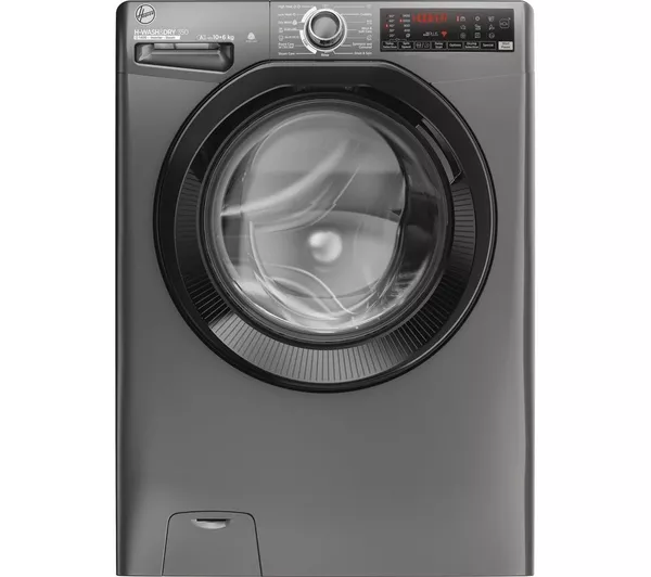 HOOVER H Wash 350 H3DPS41066TABR80 10 kg Washer Dryer - Graphite