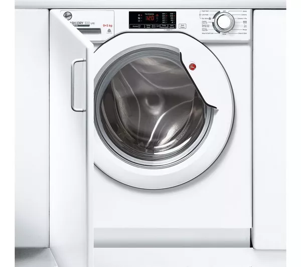HOOVER H-Wash & Dry 300 Lite HBD 495D1E 1-80 Integrated 9 kg Washer Dryer