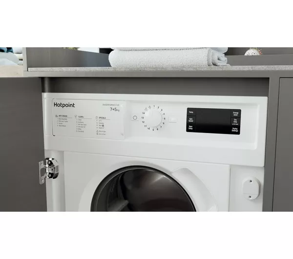 HOTPOINT BI WDHG 75148 UK N Integrated 7 kg Washer Dryer