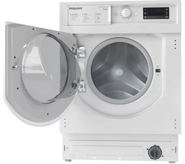 HOTPOINT BI WDHG 75148 UK N Integrated 7 kg Washer Dryer