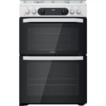 HOTPOINT HDM67G0CCW 60 cm Gas Cooker - White