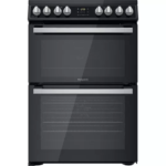 HOTPOINT HDT67V8D2CB UK 60cm Electric Ceramic Cooker - Black