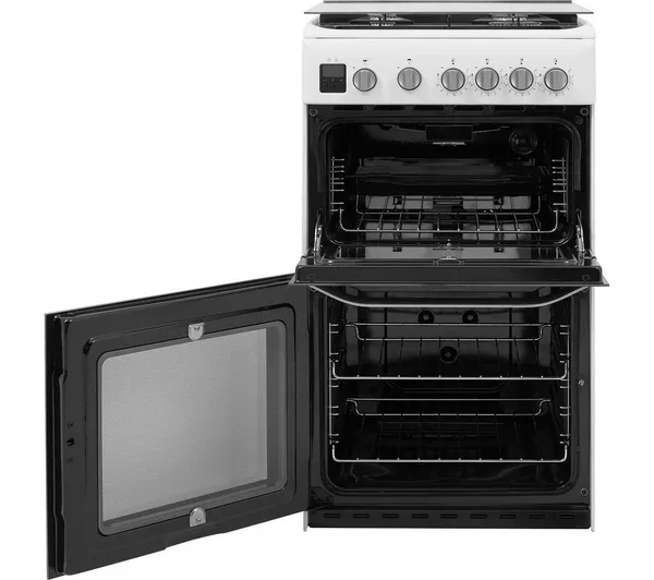 HOTPOINT Multiflow HD5G00CCW UK 50 cm Gas Cooker - White