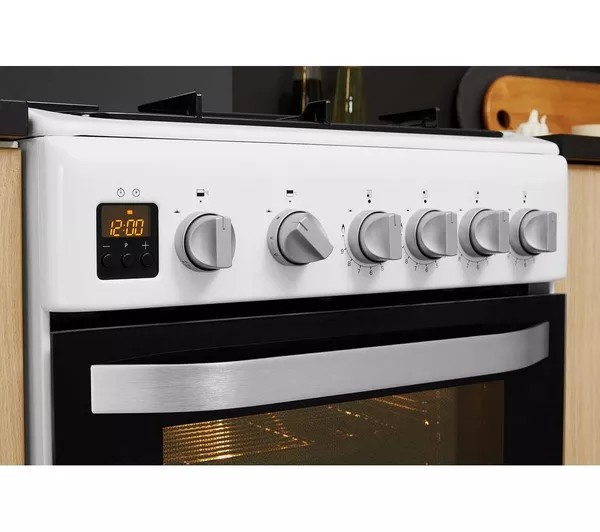 HOTPOINT Multiflow HD5G00CCW UK 50 cm Gas Cooker - White