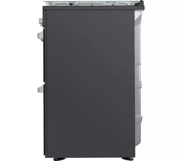 HOTPOINT Multiflow HDM67G9C2CSB 60 cm Dual Fuel Cooker - Black