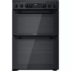 HOTPOINT Multiflow HDM67V9CMB 60 cm Electric Ceramic Cooker - Black