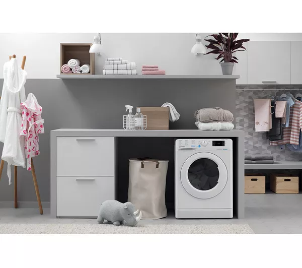 HOTPOINT NDB 9635 W UK 9 kg Washer Dryer - White