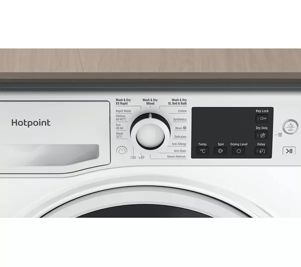 HOTPOINT NDB 9635 W UK 9 kg Washer Dryer - White