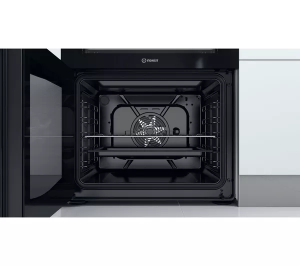 INDESIT ID67V9HCX 60cm Electric Ceramic Cooker - Stainless Steel