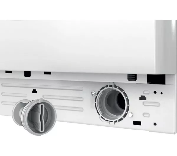 INDESIT Steam Push&Go BDE 96436 WV UK 9 kg Washer Dryer - White