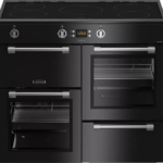 LEISURE Cookmaster CK100D210K Electric Induction Range Cooker - Black