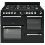 LEISURE Cookmaster CK110F232K Dual Fuel Range Cooker - Black