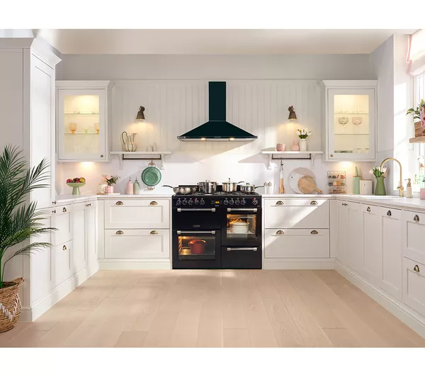 LEISURE Cookmaster CK110F232K Dual Fuel Range Cooker - Black