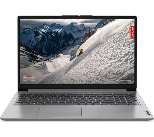 LENOVO IdeaPad 1 15.6 Laptop - AMD Ryzen 3 128 GB SSD Cloud Grey