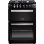 RANGEMASTER Professional Plus PROPL60DFFBL C 60 cm Dual Fuel Cooker - Black & Chrome