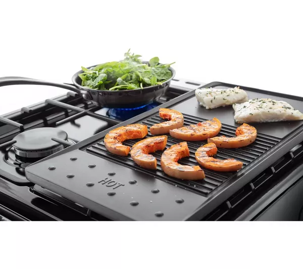 RANGEMASTER Professional Plus PROPL60DFFSS C 60 cm Dual Fuel Cooker - Stainless Steel & Chrome