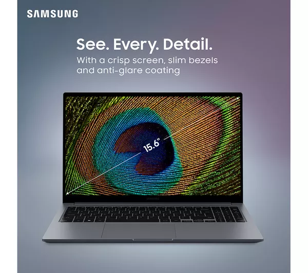 SAMSUNG Galaxy Book4 (2024) 15.6 Laptop - Intel® Core™ 5 512 GB SSD Grey
