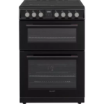 SHARP KF-66DIDD04BH1I-EN 60 cm Electric Induction Cooker - Black