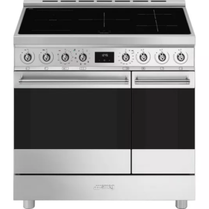 SMEG C92IPX2 90 cm Electric Induction Range Cooker - Stainless Steel