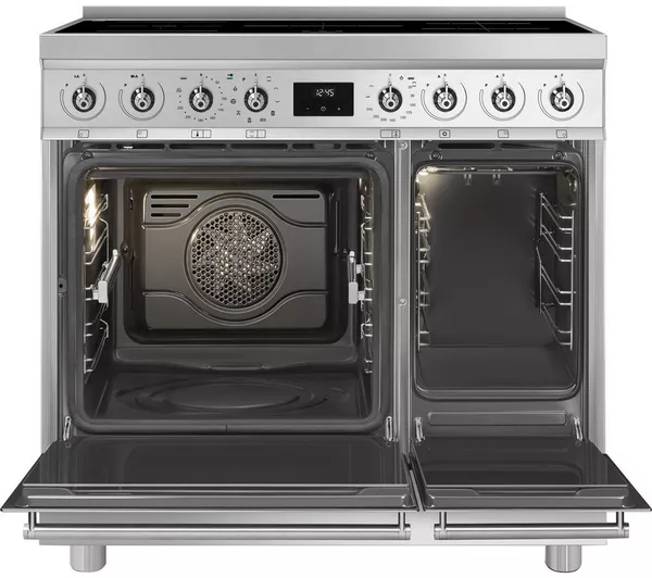 SMEG C92IPX2 90 cm Electric Induction Range Cooker - Stainless Steel