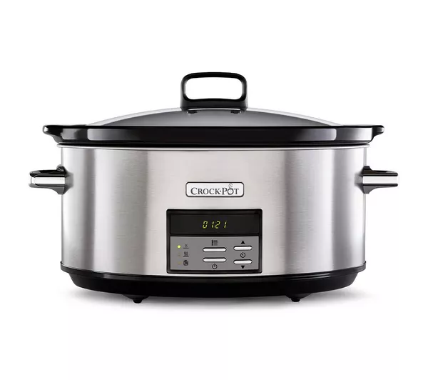 CROCK-POT CSC063 Slow Cooker - Stainless Steel