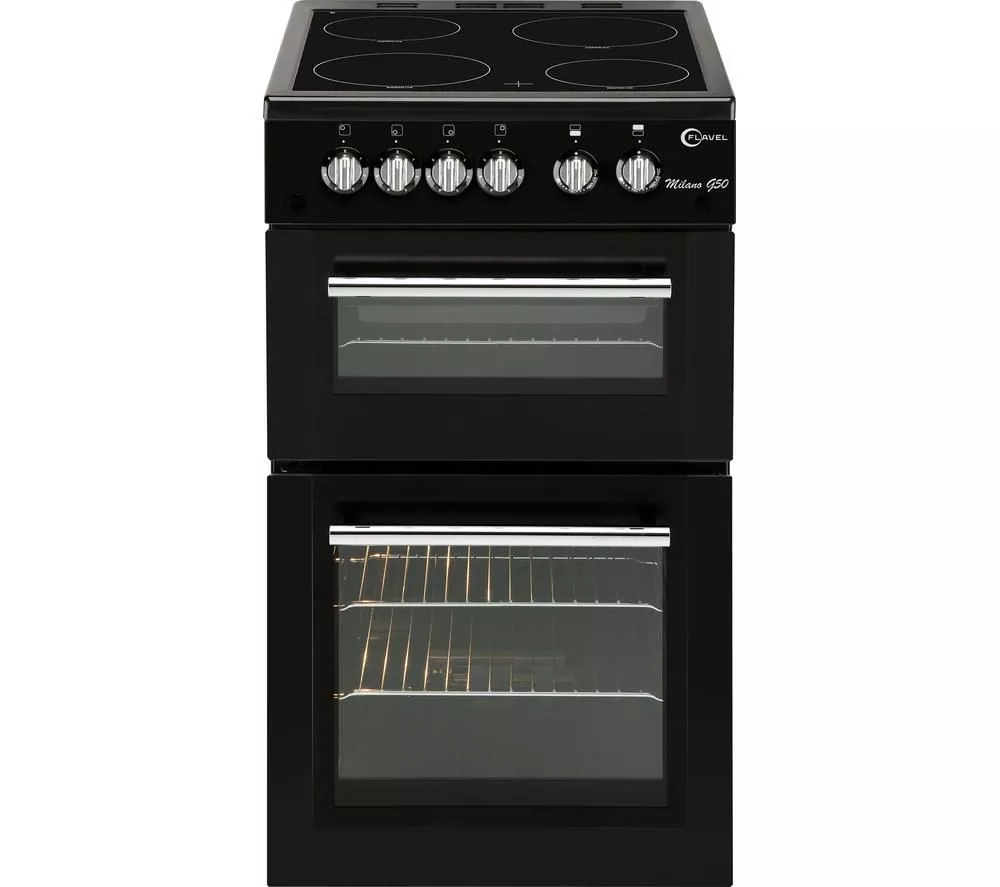 FLAVEL MLB5CDK 50 cm Electric Ceramic Cooker - Black